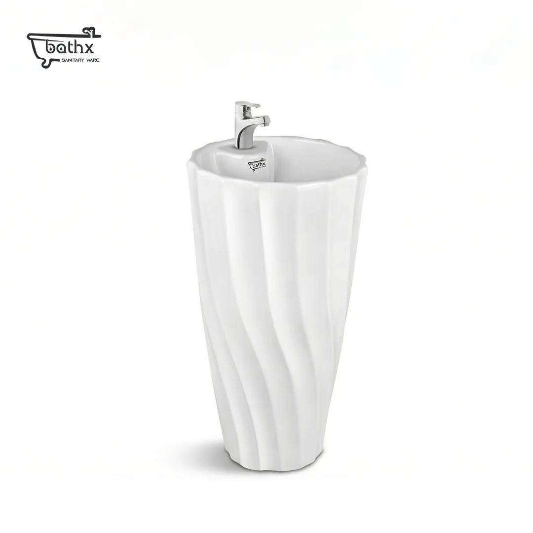 Move One Piece Ceramic Basin | Modern Basin by Bathx Sanitaryware