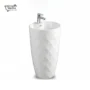 Stone One Piece Ceramic Basin | Luxury Wash Basin by Bathx Sanitaryware