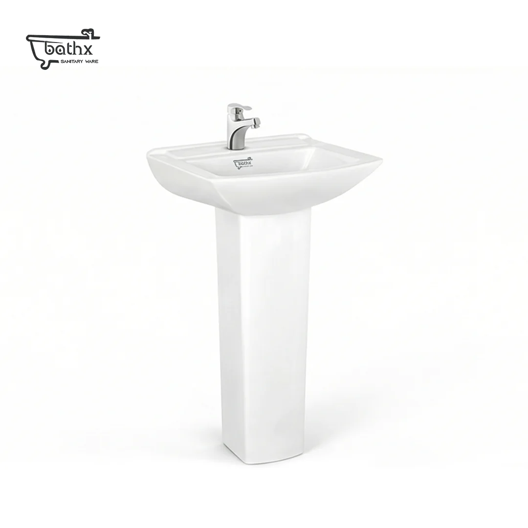 Kivi Basin Pedestal by Bathx Sanitaryware