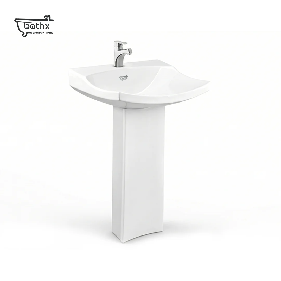 Delta Basin Pedestal – Bathx Sanitaryware