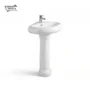 Lady Corner Basin Pedestal by Bathx Sanitaryware