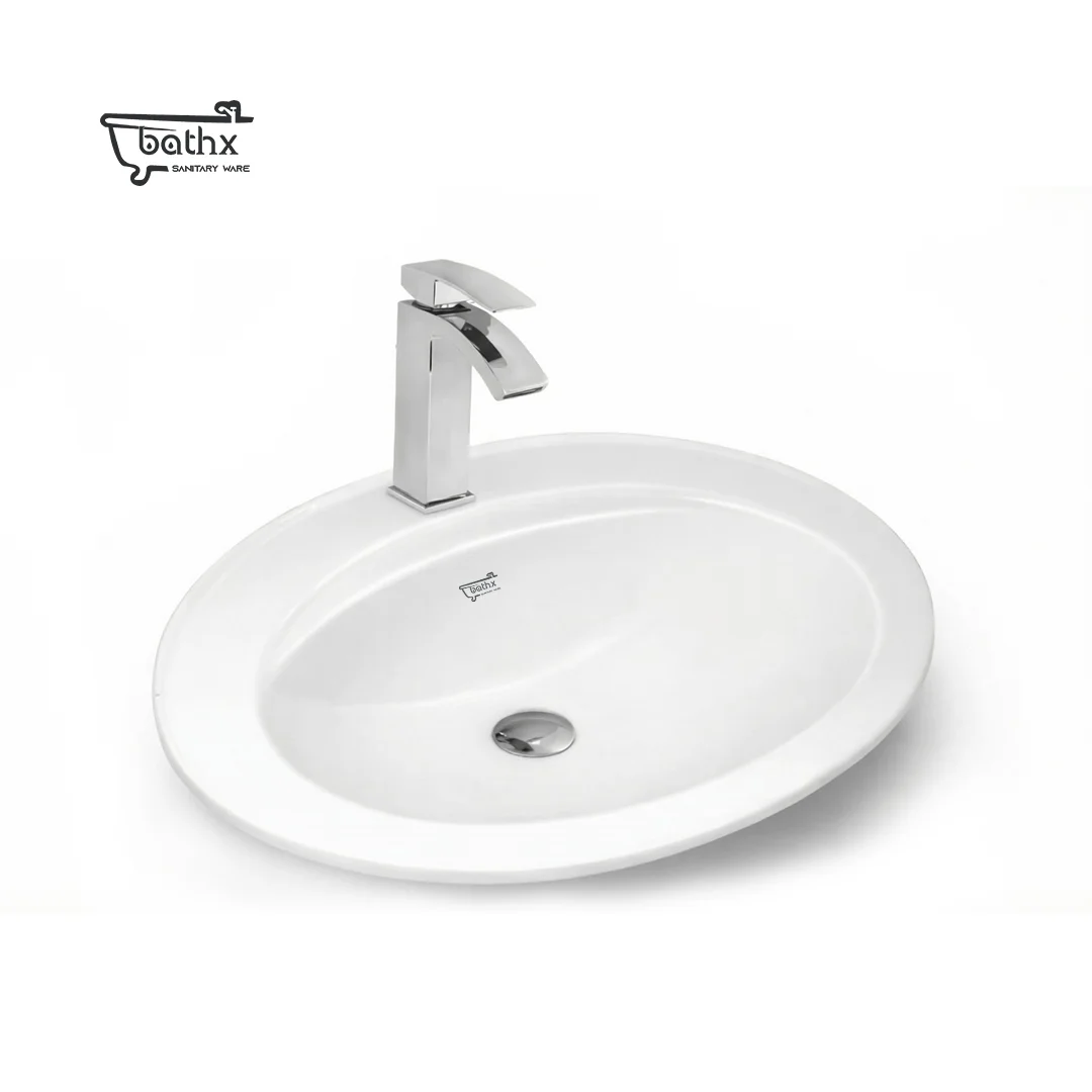 Upper Vanity Counter Round Basin by Bathx Sanitaryware