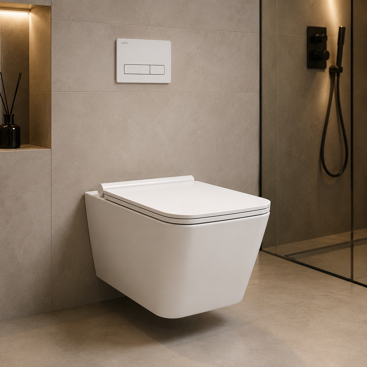 BathX wall hung commode range for modern bathrooms